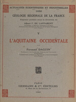 cover image of L'Aquitaine occidentale